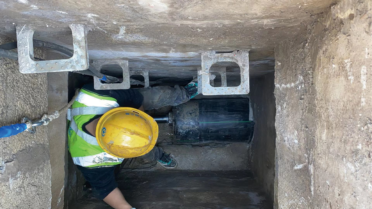 碑林HDPE短管内衬法